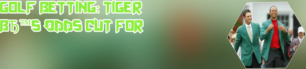 Odds on tiger winning the masters